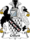 English Coat of Arms for Gillett