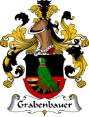 German Wappen Coat of Arms for Grabenbauer