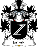 Polish Coat of Arms for Jasinski (de Dombrowka)