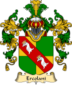 Italian Family Coat of Arms (v.25a) Ercolani