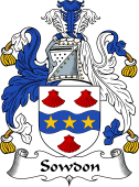 English Coat of Arms for the family Sowdon
