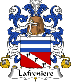 Coat of Arms from France for Freniere or Lafreniere