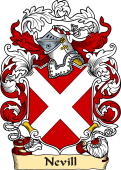 English or Welsh Family Coat of Arms (v.23) for Nevill