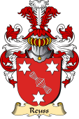 v.23 Coat of Family Arms from Germany for Reuss