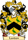 English or Welsh Family Coat of Arms (v.23) for Landon