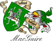 Sept (Clan) Coat of Arms from Ireland for MacGuire