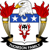 Coat of arms used by the Thomson family in the United States of America