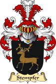 v.23 Coat of Family Arms from Germany for Stempfer