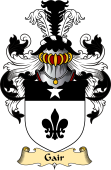 Scottish Family Coat of Arms (v.23) for Gair