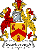 English Coat of Arms for the family Scarborough