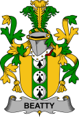Irish Coat of Arms for Beatty or Betagh