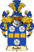 French Family Coat of Arms (v.23) for Baillif