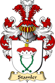 v.23 Coat of Family Arms from Germany for Stamler