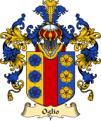 Italian Family Coat of Arms (v.25a) Oglio