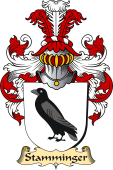 v.23 Coat of Family Arms from Germany for Stamminger