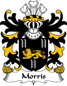 Welsh Coat of Arms for Morris (of Cardiganshire)
