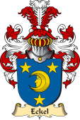 v.23 Coat of Family Arms from Germany for Eckel
