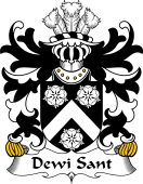 Welsh Coat of Arms for Dewi Sant (Saint David)