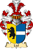 v.23 Coat of Family Arms from Germany for Liel