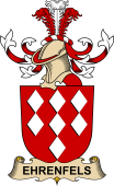 Republic of Austria Coat of Arms for Ehrenfels