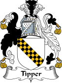 English Coat of Arms for the family Tipper