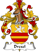 German Wappen Coat of Arms for Drexel