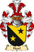 v.23 Coat of Family Arms from Germany for Hesel