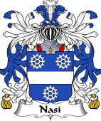 Italian Coat of Arms for Nasi