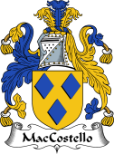 Irish Coat of Arms for MacCostello