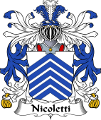 Italian Coat of Arms for Nicoletti
