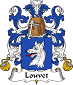 Coat of Arms from France for Louvet