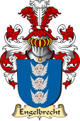 v.23 Coat of Family Arms from Germany for Engelbrecht