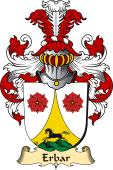 v.23 Coat of Family Arms from Germany for Erbar