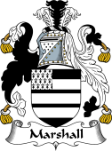 English Coat of Arms for the family Marshall II