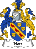 English Coat of Arms for Nott