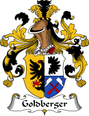 German Wappen Coat of Arms for Goldberger