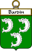 French Coat of Arms Badge for Bardin