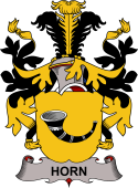 Swedish Coat of Arms for Horn