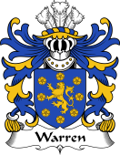 Welsh Coat of Arms for Warren (of Tre-wern, Nevern, Pembrokeshire)