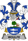 Irish Coat of Arms for Woulfe