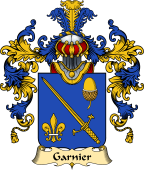 French Family Coat of Arms (v.25) Garnier I