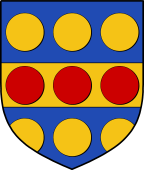 English Family Shield for Bent