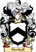 English or Welsh Family Coat of Arms (v.23) for Kimball (or Kymball)