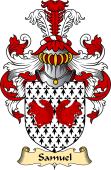 English Coat of Arms (v.23) for the family Samuel