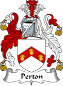 English Coat of Arms for Perton