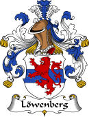German Wappen Coat of Arms for Löwenberg