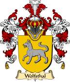 German Coat of Arms (v.25b) Wolfsthal