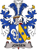 Norwegian Coat of Arms for Jonsen