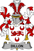 Irish Coat of Arms for Dillon