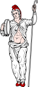 Gods and Goddesses Clipart image: Atys
